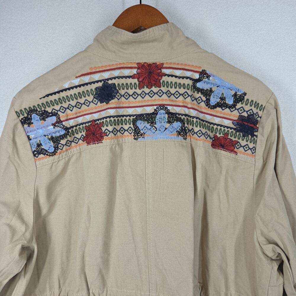 Vtg Monroe & Main Womens Jacket XXL Brown Button Style NWT Gorpcore Western West - Picture 11 of 12